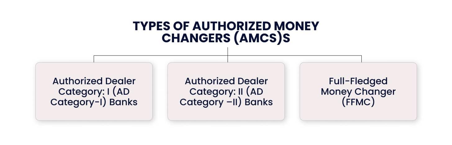 Types of Authorized Money Changers 